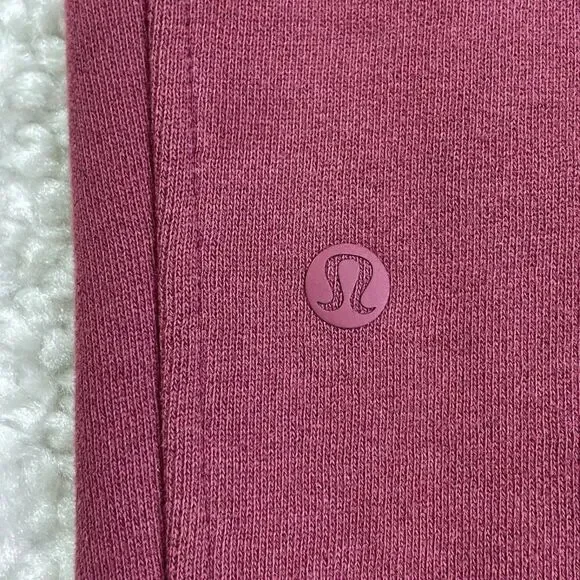 Lululemon Scuba High Rise Jogger Sweatpants Smokey Red 6 - Picture 7 of 12